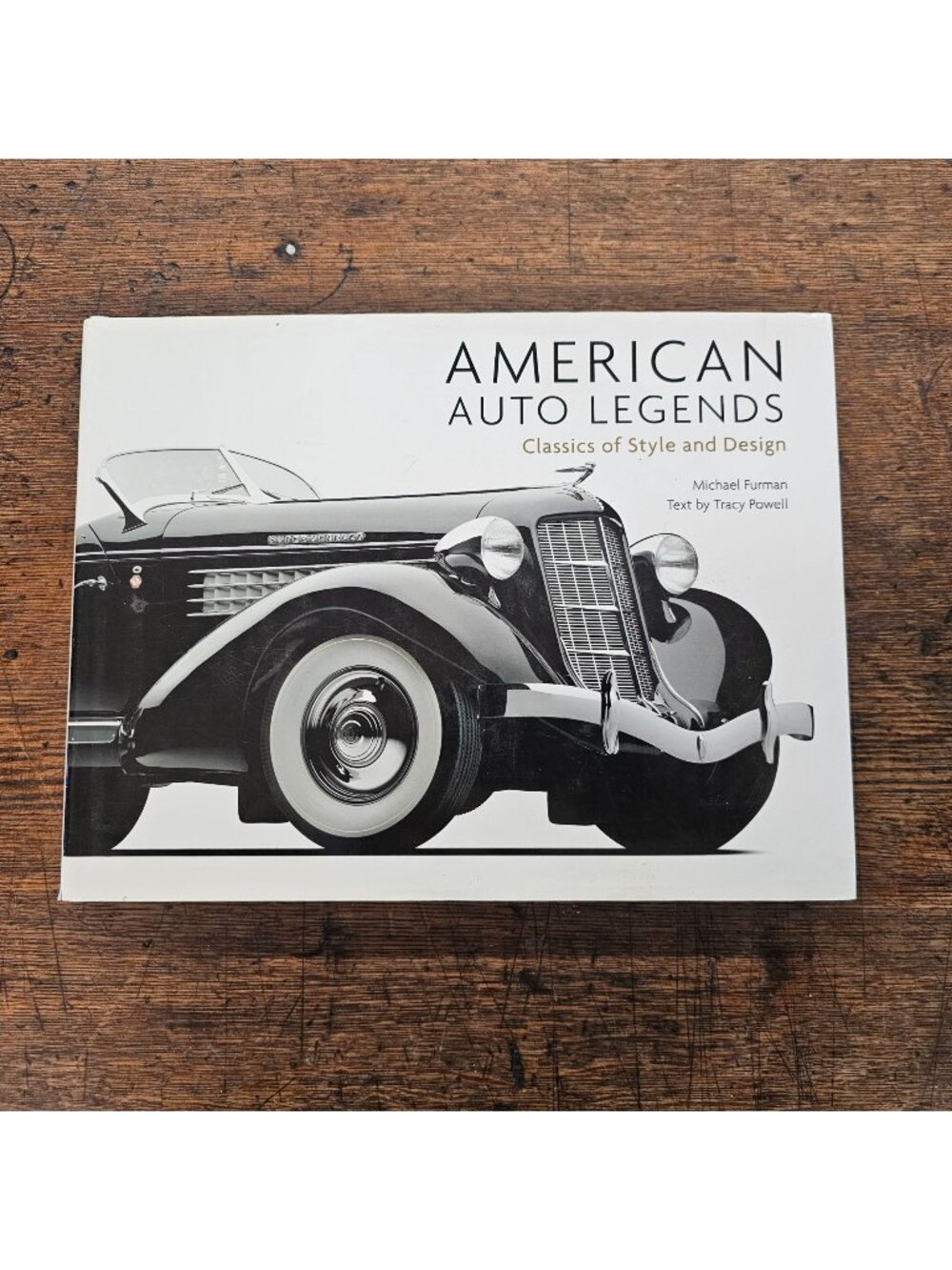 American Auto Legends Book Classics Style Design Michael Furman Hardcover DJ